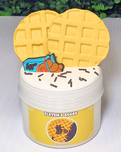 Eleven's Eggos - DIY Clay Slime