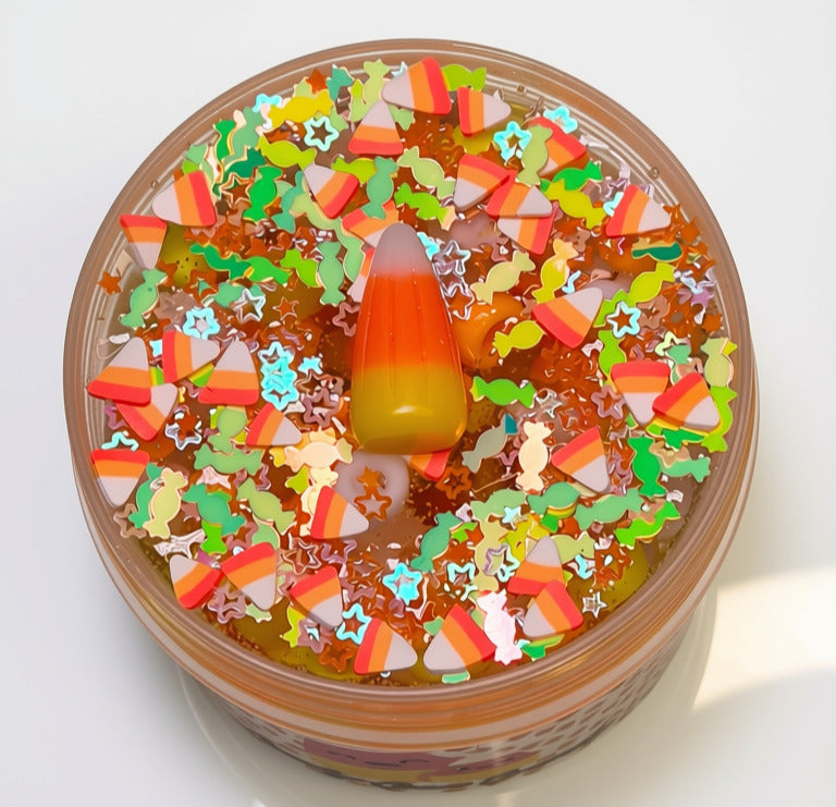 Candy Corn Crunch - Crunchbomb Slime