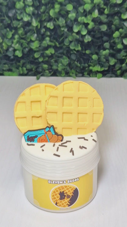 Eleven's Eggos - DIY Clay Slime